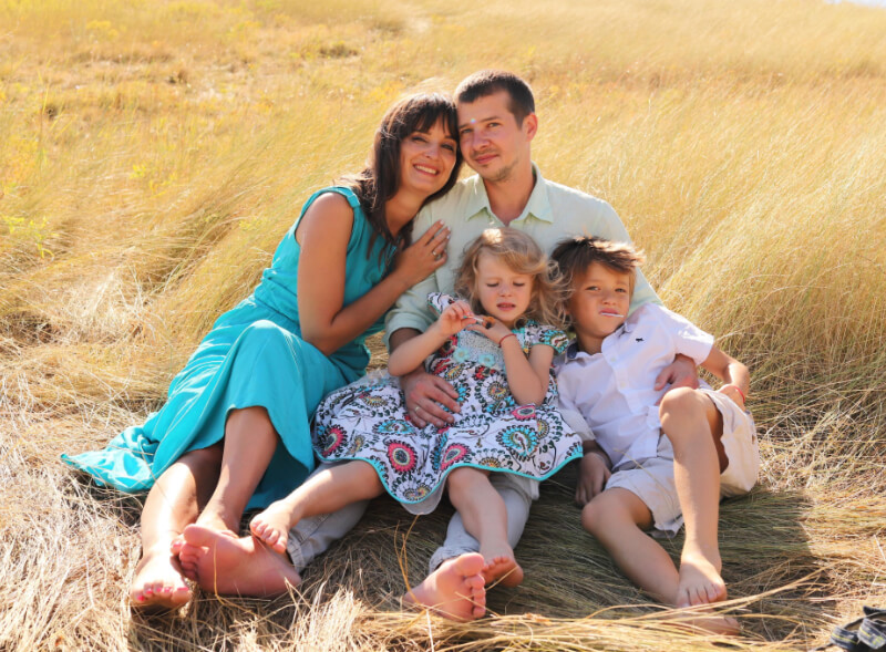 The Claritte family